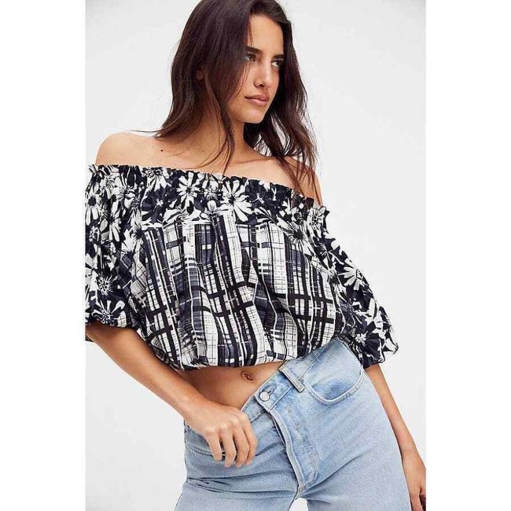 New Free People Felicity Off Shoulder Top